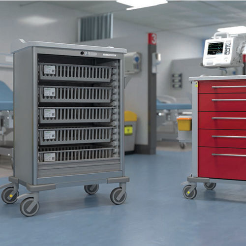 Carrello di trasporto - MC7500-0050 - Medstor GmbH - di stoccaggio / con cassetti / modulare
