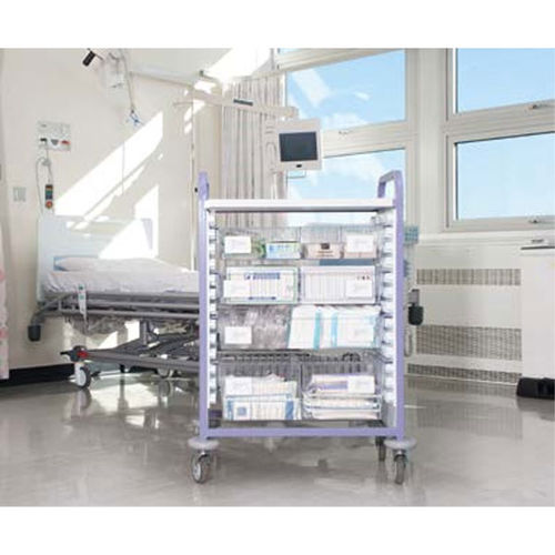 Carrello per farmaci - MH3166B - Medstor GmbH - per trattamenti / con piano di appoggio