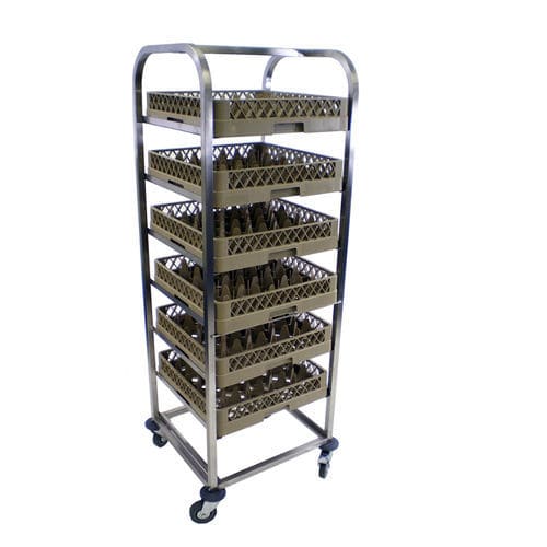 Carrello medico - DI1 - CRAVEN - di trasporto / per pasti / in acciaio inossidabile