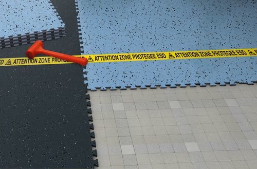 Pavimento in vinile - GTI EL5 CONNECT - GERFLOR - in carbonio / conduttore