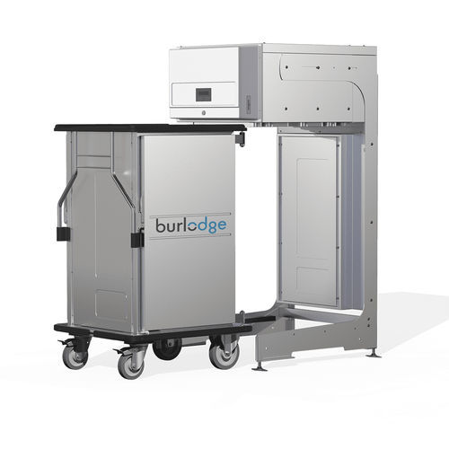 Carrello di servizio - B-Pod - BURLODGE - per pasti / di distribuzione di vassoi / in acciaio inossidabile