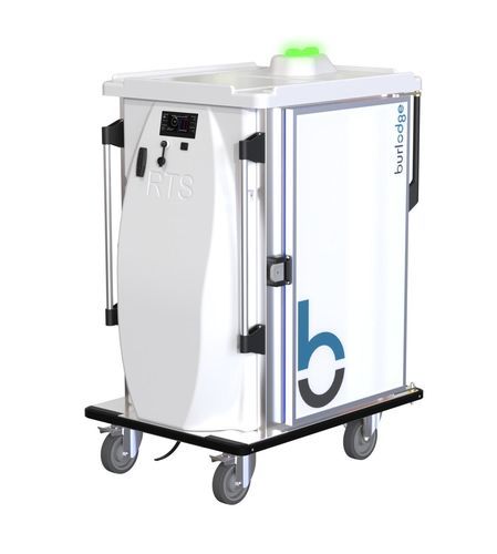Carrello ospedaliero - RTS - BURLODGE - per prodotti termosensibili / per logistica / per pasti