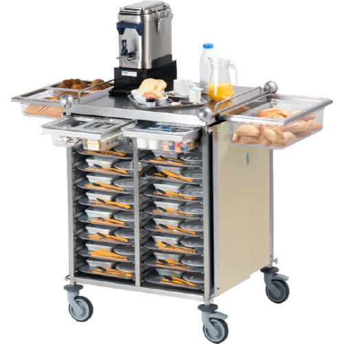 Carrello ospedaliero - SERVIS EVO - ELECTRO CALORIQUE Groupe - di servizio / per pasti / prima colazione