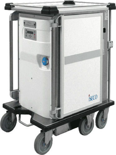 Carrello ospedaliero - VITALIS 2 - ELECTRO CALORIQUE Groupe - di servizio / per pasti / compatto