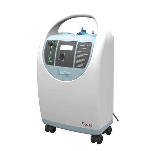 Concentratore di ossigeno per cure domiciliari - Horizon® S5 - SCALEO Medical - medico / con rotelle / compatto