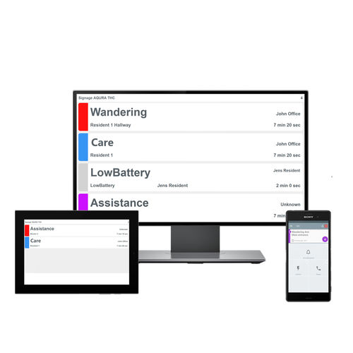 Sistema di gestione di chiamate infermieri - Televic Healthcare - dell'informazione / medico / per smartphone