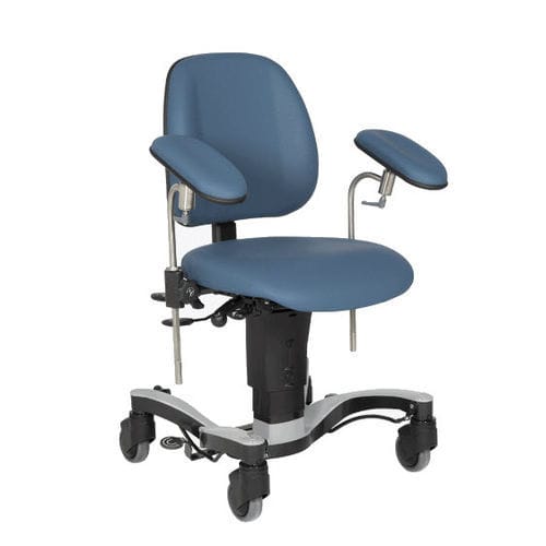 Poltrona da visita di flebotomia - Advance - VELA Medical - idraulica / a pedale / ergonomica