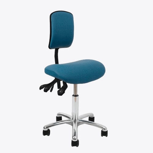 Sedia per clinica odontoiatrica - 80143 - VELA Medical - con rotelle / con schienale alto / pneumatica