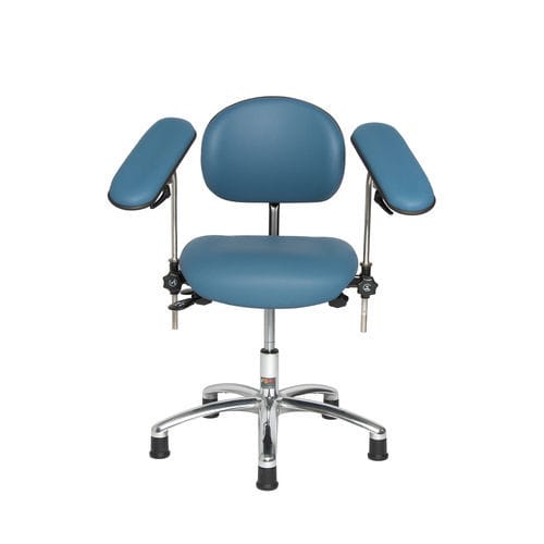 Poltrona da visita di flebotomia - 80111 - VELA Medical - manuale / ergonomica / ad altezza regolabile
