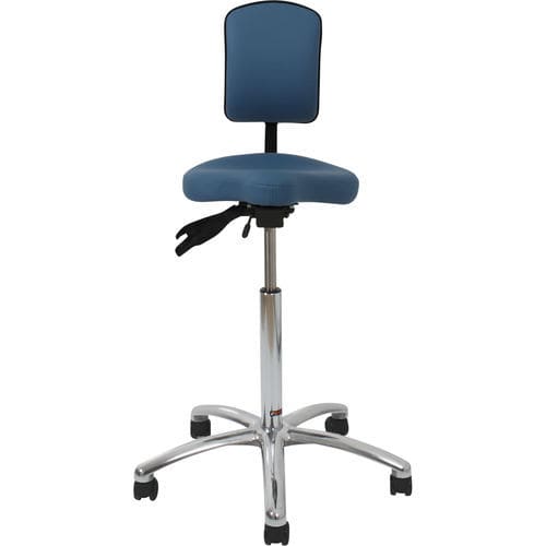 Sedia per clinica odontoiatrica - Samba 120 - VELA Medical - per adulti / con rotelle / pneumatica