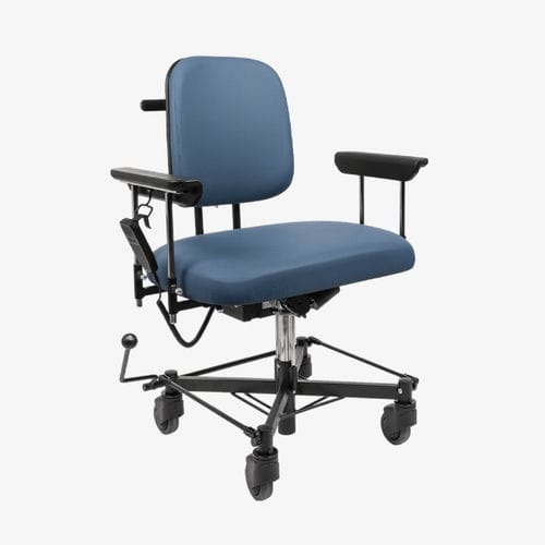 Poltrona per visita bariatrica - 5107 - VELA Medical - elettrica / ad altezza regolabile / con rotelle