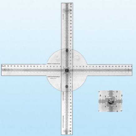 Righello a raggi X - X-Ray Ruler - QUART X-Ray QA Solutions