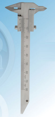 Calibro a corsoio odontoiatrico - 105-017-1 - AR INSTRUMED DEUTSCHLAND GmbH - dritto