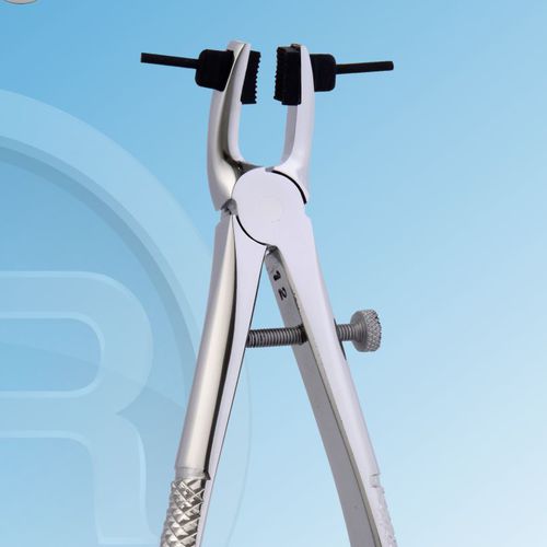 Pinza chirurgica - 100-337 - AR INSTRUMED DEUTSCHLAND GmbH - per rimozione di corone dentali / riutilizzabile / dritta