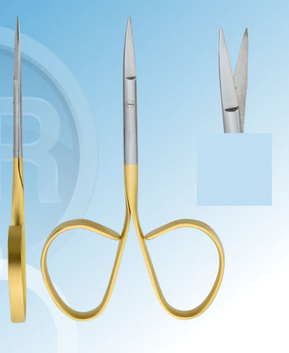 Microforbici odontoiatrico - 109-007 - AR INSTRUMED DEUTSCHLAND GmbH - per microchirurgia / Iris / par paziente umano
