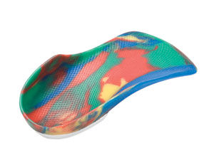 Soletta 3/4 ortopedica con cuscinetti per tallone - Whitman Roberts - Allied OSI Labs - pediatrica