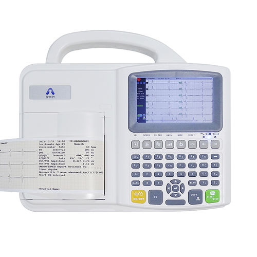 Elettrocardiografo da riposo - E3 - Shenzhen Osen Technology - 3 canali / digitale / con stampante
