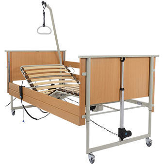 Letto medico - D4 - aks - Aktuelle Krankenpflege Systeme - elettrico / ad altezza regolabile / extrabasso
