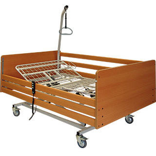 Letto da ospedale - SB XL - aks - Aktuelle Krankenpflege Systeme - elettrico / bariatrico / ad altezza regolabile