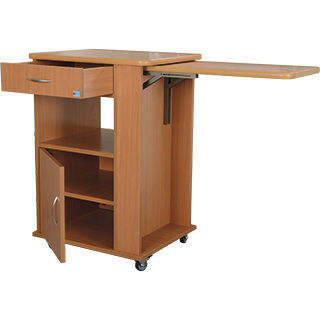 Comodino con rotelle - notto - aks - Aktuelle Krankenpflege Systeme - con tavolino servitore / con cassetti