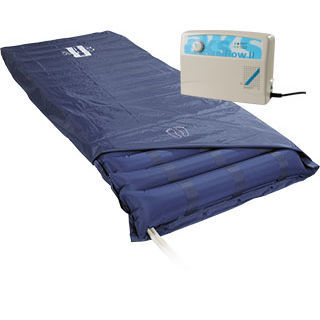 Materasso per letto ospedaliero - saniflow® II - aks - Aktuelle Krankenpflege Systeme - in PVC / in nylon / a pressione alternata