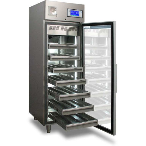 Frigorifero per banca del sangue - TC 550-G - tritec - ad armadio / 1 porta / a chiusura ermetica