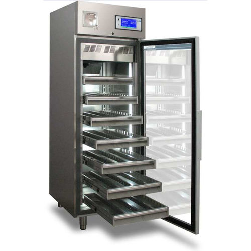 Frigorifero per banca del sangue - TC 560-G - tritec - ad armadio / 1 porta / con porta in vetro