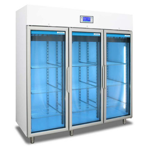 Frigorifero medico - TC 107 - tritec - ad armadio / 3 porte / con porta in vetro