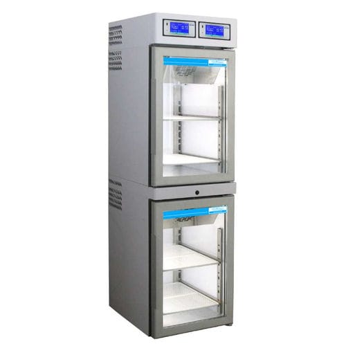 Frigorifero medico - TC 108-2 - tritec - ad armadio / 2 porte / con porta in vetro