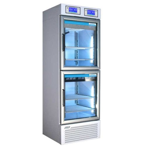Frigorifero medico - TC 109-2 - tritec - ad armadio / 2 porte / con porta in vetro