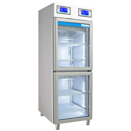 Frigorifero medico - TC 112-2 - tritec - ad armadio / 2 porte / con porta in vetro