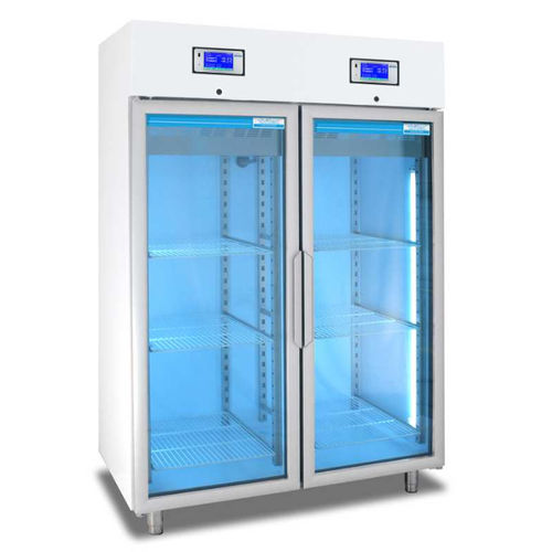 Frigorifero medico - TC 113-2 - tritec - ad armadio / 2 porte / con porta in vetro