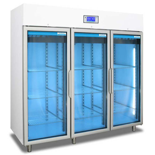 Frigorifero da laboratorio - TC 114-2 - tritec - ad armadio / 3 porte / con porta in vetro