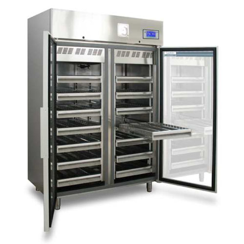 Frigorifero per banca del sangue - TC 505 - tritec - ad armadio / 2 porte / con porta in vetro