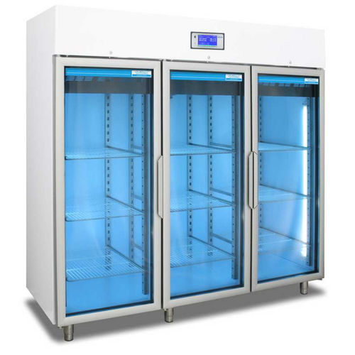 Frigorifero per banca del sangue - TC 506 - tritec - ad armadio / 3 porte / con porta in vetro