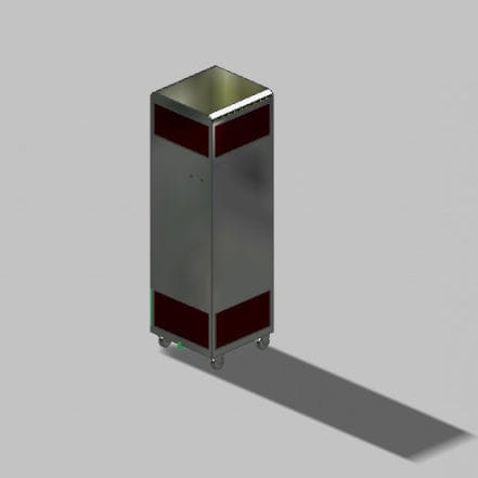 Depuratore d'aria mobile - 66002 - Inertec - con filtro HEPA / per struttura sanitaria / ad alta prestazione