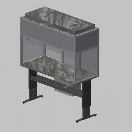 Cappa di scappamento - 60200 - Inertec - da laboratorio / modulare / HEPA