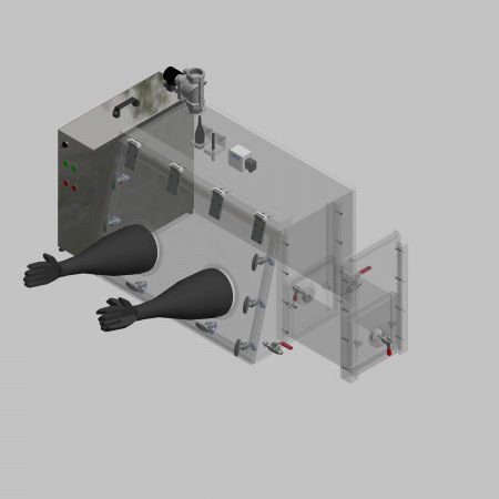 Glove box da laboratorio - 52177 - Inertec - per l'industria farmaceutica / per R&S / da banco
