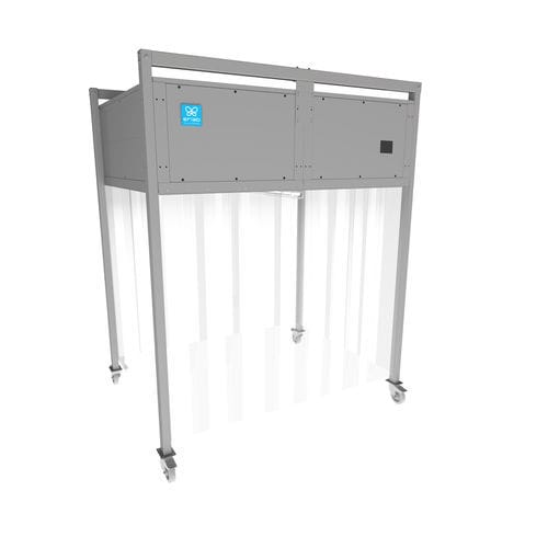 Modulo a flusso laminare mobile - P.Box - Erlab - verticale