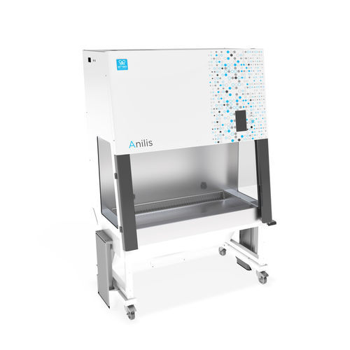 Cabina di sicurezza microbiologica da laboratorio - Anilis 1200 - Erlab - per il cambio di gabbie / mobile