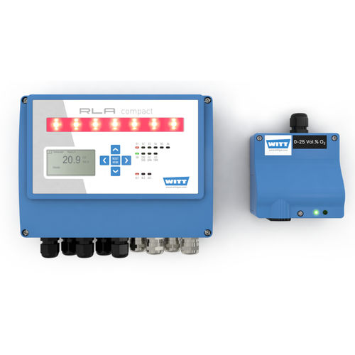 Monitor per proving di tossicità - RLA - WITT - di controllo / di aria ambiente / O2