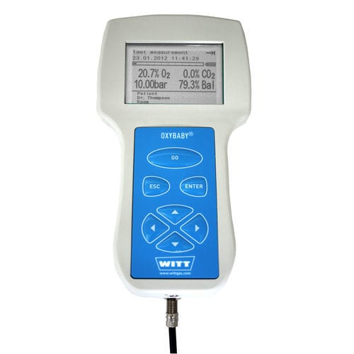 Analizzatore di controllo -  OXYBABY® Med - WITT - di pressione / di portata / O2