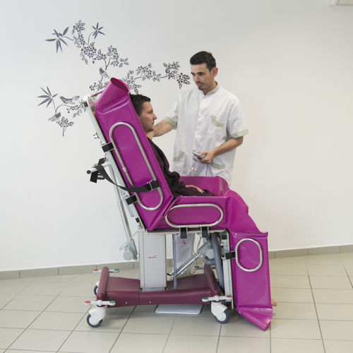 Carrello da doccia ad altezza regolabile - IRIS - FRANCE REVAL - bariatrico / pediatrico / per adulto