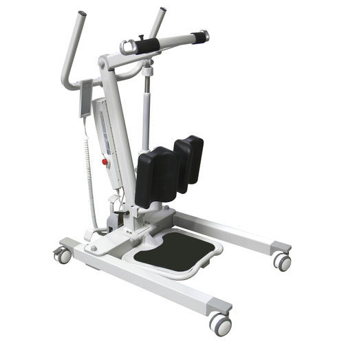 Verticalizzatore elettrico - EASY-UP - FRANCE REVAL - con rotelle / con imbracatura / con posizione semi-seduta
