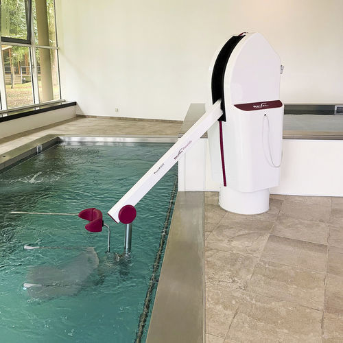 Sollevapersone elettrico - POSEIDO XL - FRANCE REVAL - a pavimento / bariatrico / per piscina