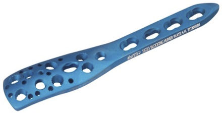 Placca di compressione per omero - 03121201 - Truemed Group - prossimale / bloccata / in metallo