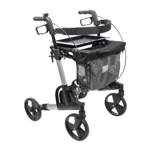 Deambulatore rollator a 4 ruote - Kudu - Mobilex A/S  - con braccioli / con cestello / con sedile