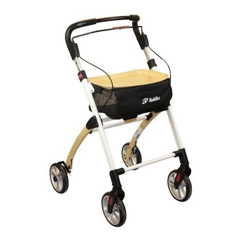 Deambulatore rollator a 4 ruote - 312415 - Mobilex A/S  - con sedile / con braccioli