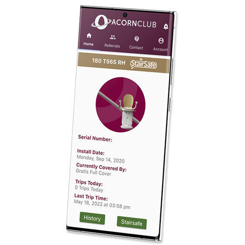 Sistema di monitoraggio portatile - StairSafe - Acorn Mobility Services