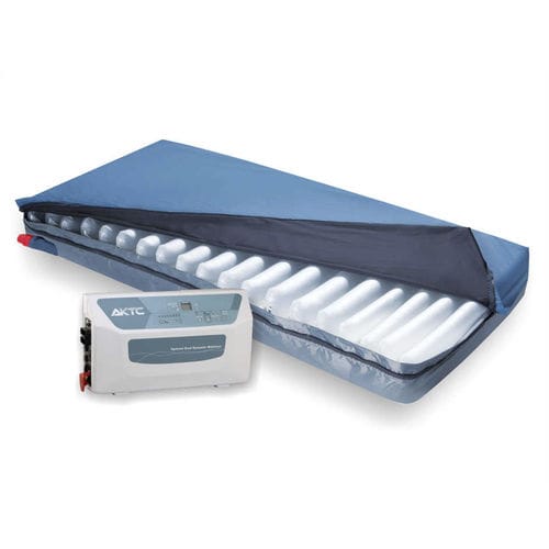 Materasso per letto ospedaliero - Optimal Dual  - Air Kinetic Technologies Corp. - a rotazione laterale / a perdita d'aria ridotta / antidecubito